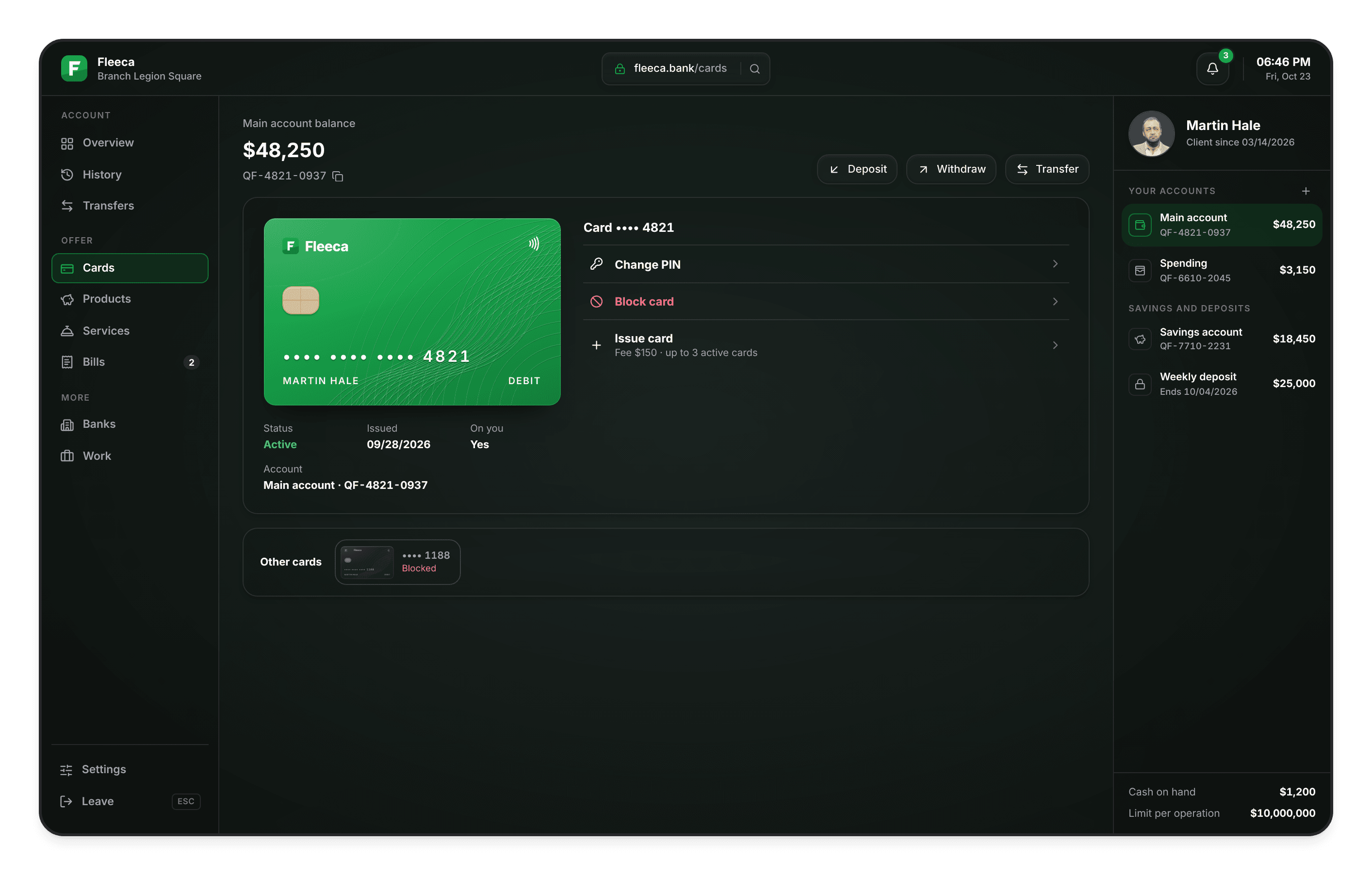Bank Cards