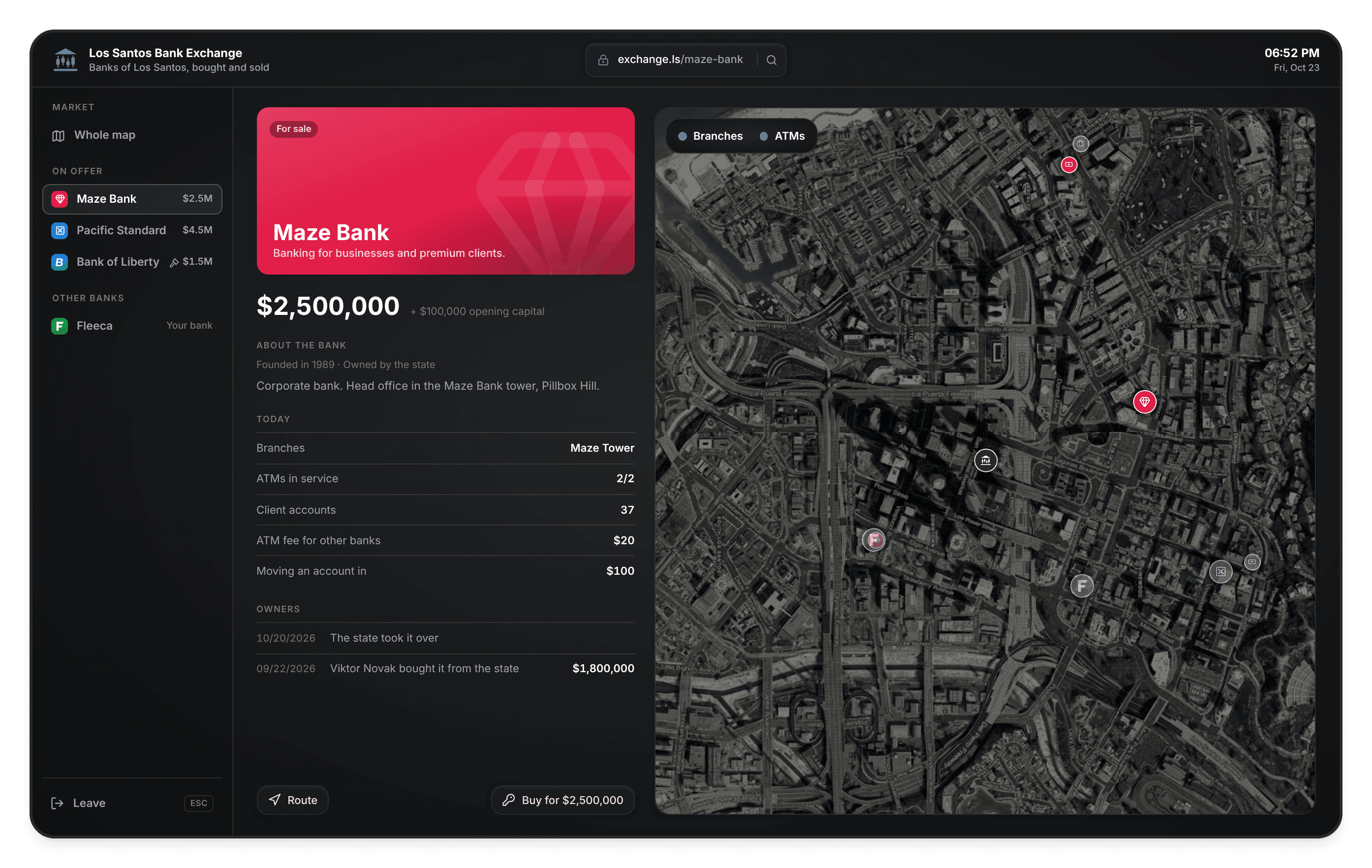 Bank Exchange