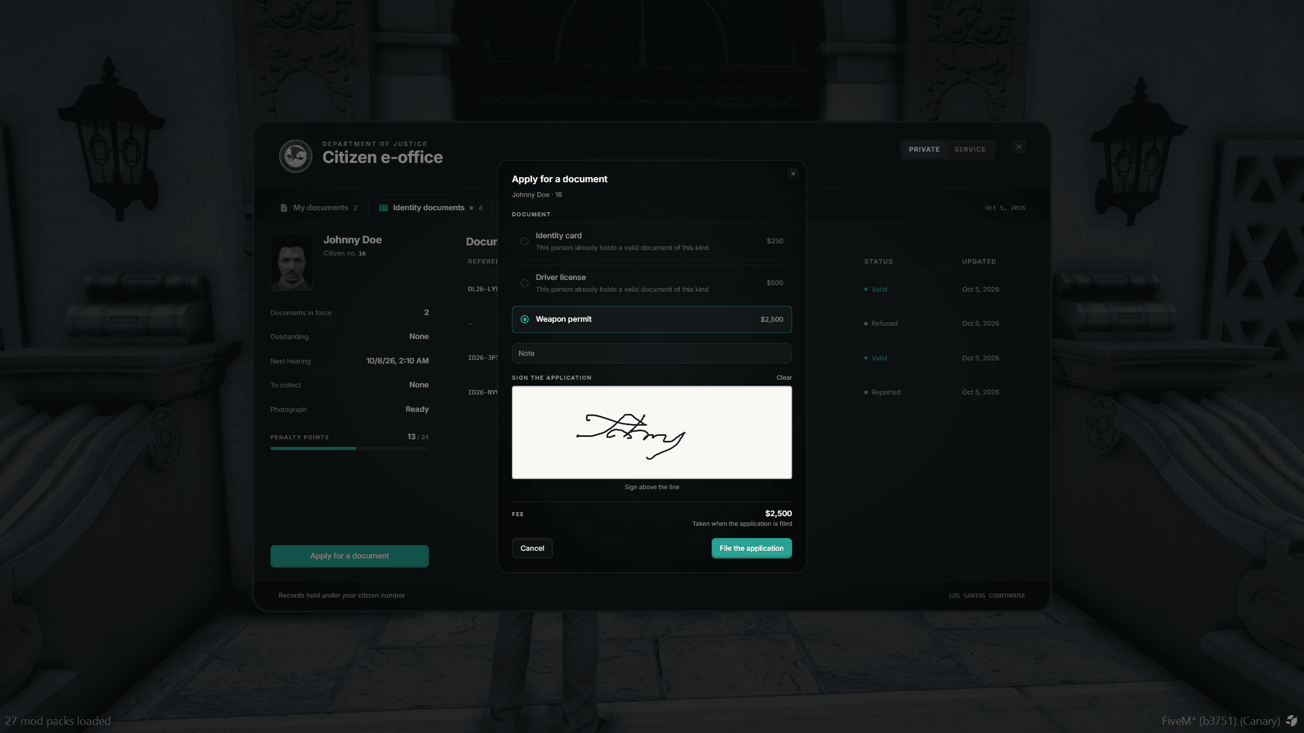 Document Application