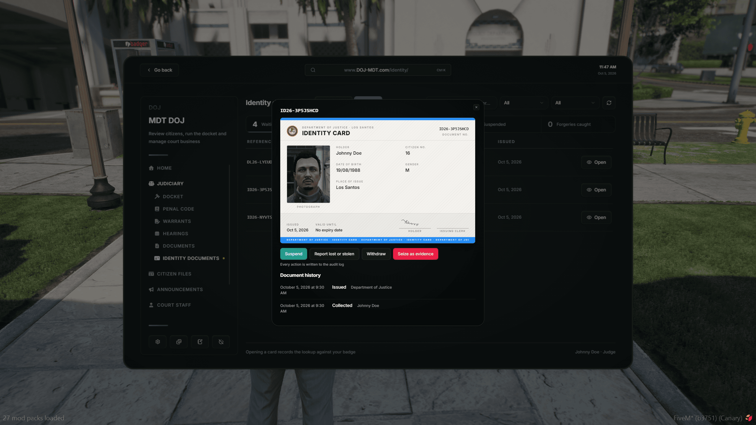 Document Card