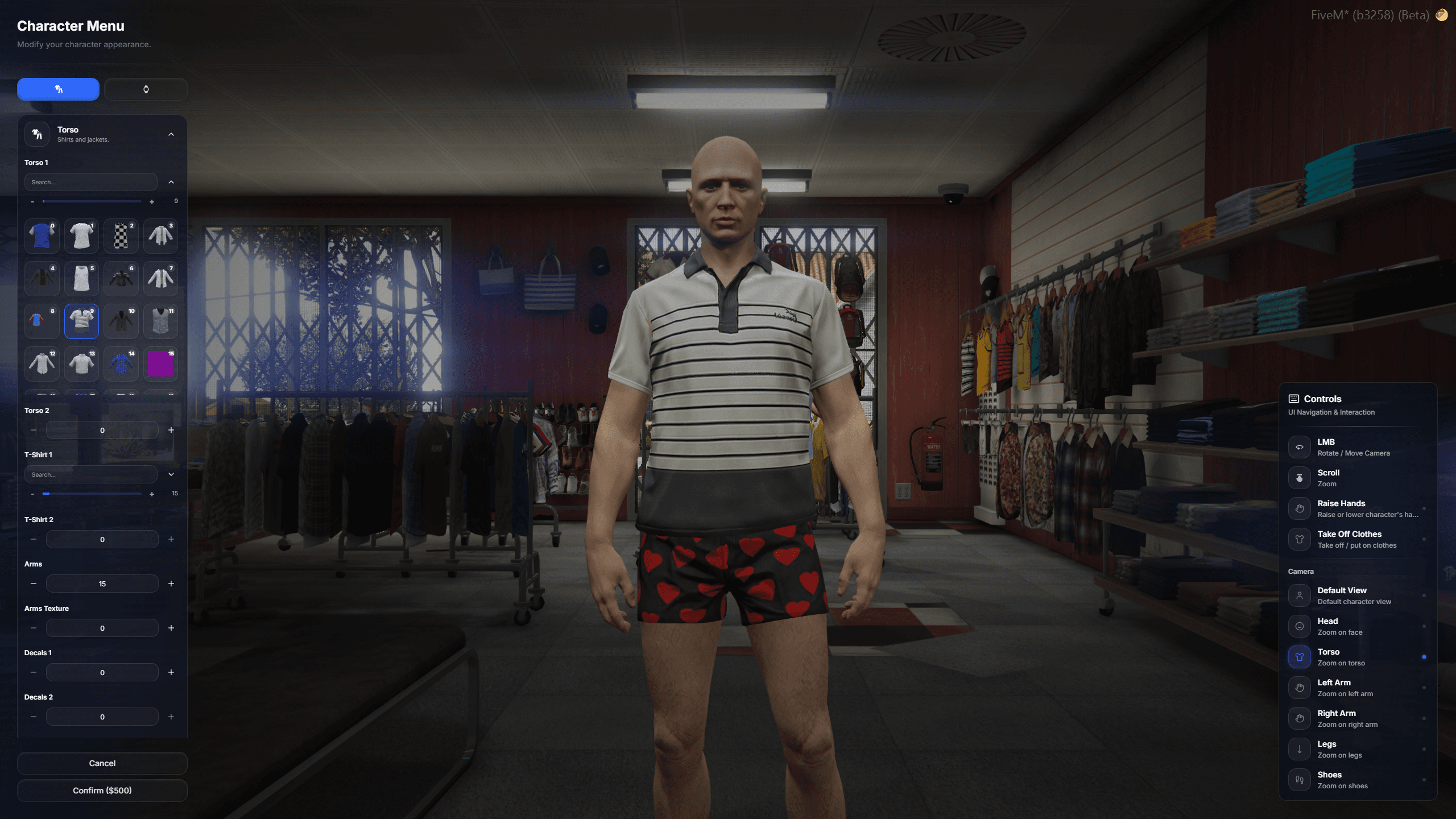 Clothing Editor